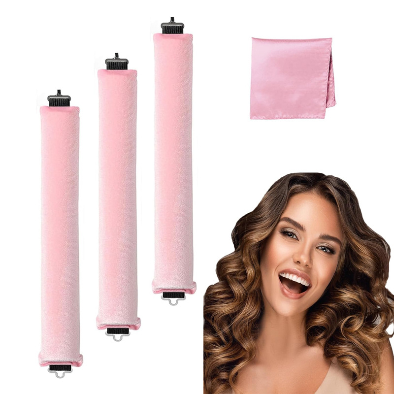 Curl Monarchy Heatless Hair Curler Kit