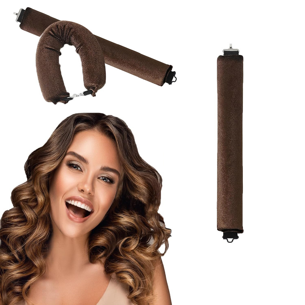 Curl Monarchy Heatless Hair Curler Kit