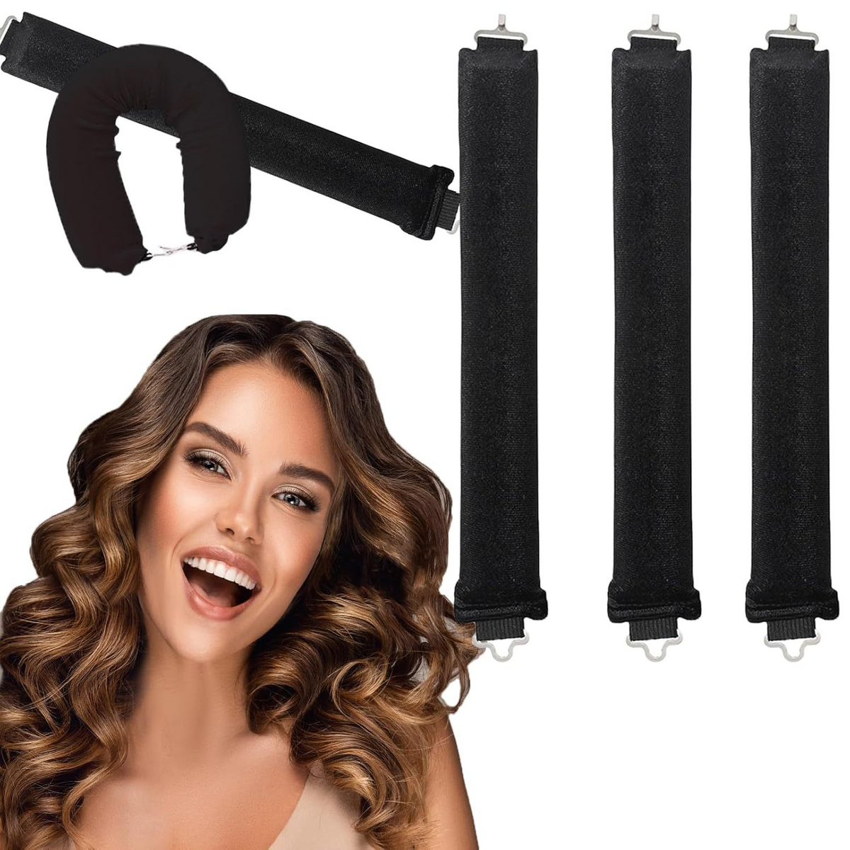 Curl Monarchy Heatless Hair Curler Kit